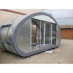Poste de Garde en Acier Personnalisé avec Panneaux Sandwich, Design Moderne, Solution Complète pour Garde-Maison du Yunnan, Installation sur Site - Product Image 2