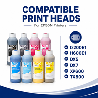 Encre éco-solvant résistante aux intempéries pendant deux ans pour Epson I3200E1 DX7 XP600 TX800, encre d'impression publicitaire extérieure 1L 5L