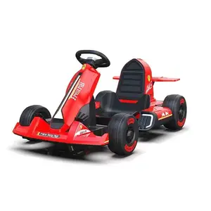 2021 חדש לרכב על go-kart ילדים חשמלי צעצועי 2.4g שלט רחוק צעצוע מכוניות לילדים