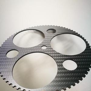 <span class=keywords><strong>Cfrp</strong></span> CNC gia công sợi carbon Hội Đồng Quản trị 0.2mm-10mm sợi carbon bộ phận 3K sợi carbon CNC tấm - Product Image 5