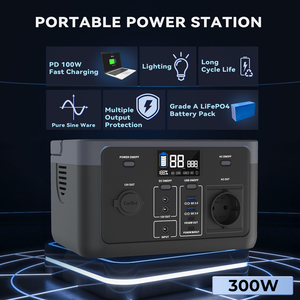 300 Wát Trạm điện cầm tay AC DC đầu ra sạc ngoài trời ngân hàng điện Lớn USB Loại C xe nguồn năng lượng mặt trời Máy phát điện hệ thống không dây - Product Image 6