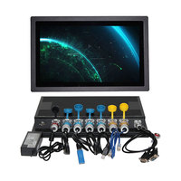 15.6 pouces écran tactile industriel panneau étanche pc I3 I5 J1900 tout en un ordinateur écran tactile pc industriel