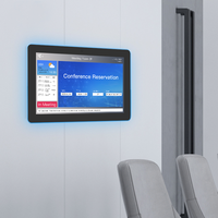 Tablette Android, 4G LTE, 5 pièces, outil de signalisation numérique, montage mural, 10 pouces, éclairage Led, avec Rfid / Nfc