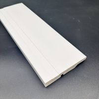Plinthe décorative en polystyrène PS pour projets résidentiels – Moulure murale imperméable et durable