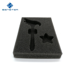 Tùy Chỉnh Mật Độ Cao Đen <span class=keywords><strong>Sponge</strong></span> Foam <span class=keywords><strong>Sheet</strong></span> Tray Cho Ống Thử Nghiệm Chèn Với Lỗ - Product Image 5