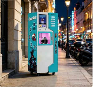 Machine de nettoyage de casques à monnayeur en <span class=keywords><strong>Pesos</strong></span>, Distributeur automatique de nettoyage de casques - Product Image 6