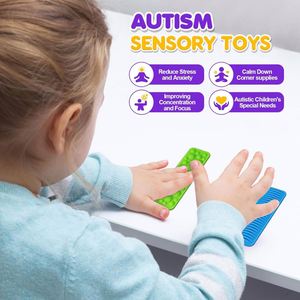 Jouets sensoriels personnalisés - Jouets anti-stress en silicone texturé avec ventouses - Jouet Mochi - Product Image 5