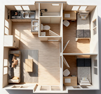 Maison préfabriquée en conteneur personnalisable de 20 pieds/40 pieds, modulaire, prête à vivre, petite maison mobile de 2 à 5 chambres, solution écologique
