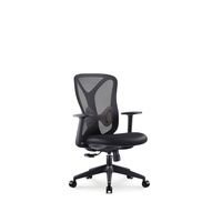 Chaise de bureau ergonomique JOHOOFURNITURE en gros, Cadeira De Escritorio pour bureau à domicile, coussin épais confortable