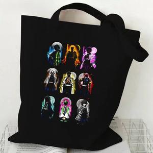 Borsa in Vetro Giapponese Kawaii con Stampa Anime Demoniaca, Borsa a Tracolla per Studenti, Unisex, Vendita Transfrontaliera - Product Image 2