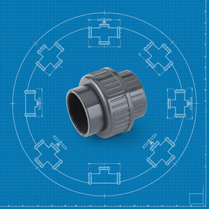 +GF+ 355 Matériel PVC-U/EPDM/BS |   Solution industrielle robuste de contrôle et d'arrêt des fluides - Product Image 6