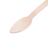 Kit de couverts en bois biodégradables pour compagnies aériennes – Cuillères en bois économiques en vrac