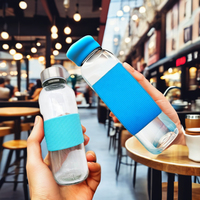 Manchon de gobelet en silicone personnalisé en usine pour couvercle de sublimation de bouteille d'eau en verre avec utilisation du service de traitement de moulage pour joint