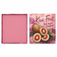 Op maat gemaakte bedrukte stevige geschenkdoos voor rode hartvormige kiwi premium fruitverpakking olieverfschilderij deksel basis groothandel