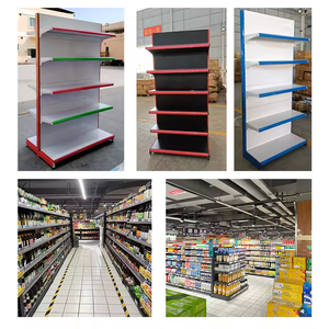 <span class=keywords><strong>Étagère</strong></span>s de supermarché métalliques monofaciales légères JIACHUANG, présentoir autoportant à installation rapide pour gondoles d'<span class=keywords><strong>occasion</strong></span> - Product Image 5