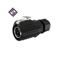 Connecteur d'alimentation de haute qualité, étanche IP68, circulaire, LP16, à broches estampillées, 2/3 broches, pour alimentation électrique