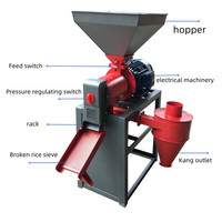 Itop — machine à fraiser le riz automatique, pour huster le maïs et le blé, éplucheuse domestique, nouveau modèle