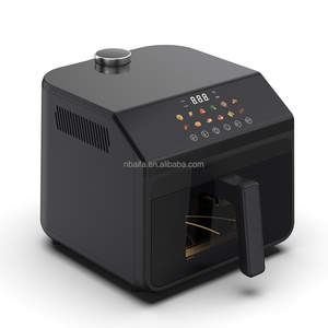 Friteuse à air Aifa format familial 6,5 L avec fenêtre de visualisation, cuve intérieure métallique haut de gamme, double mode de cuisson, faible teneur en gras - Product Image 2