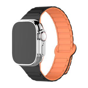 สายนาฬิกาซิลิโคนแม่เหล็กสำหรับ <span class=keywords><strong>Watch</strong></span> S10/<span class=keywords><strong>S8</strong></span>/S7 พร้อมดีไซน์กันน้ำ ระบายอากาศได้ดี หัวเข็มขัดแบบแฟชั่น - Product Image 4