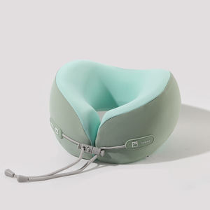 Oreiller de voyage ergonomique en mousse à mémoire de forme à rebond lent, lavable, coloré, en forme de U, pour le soutien du cou en avion, modèle 2026 - Product Image 2