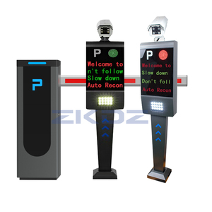 Zkdz tấm giấy phép hệ thống quản lý + Vé và thẻ hộp hệ thống đỗ xe turnstiles với cảm ứng CuộN vòng lặp chụp máy ảnh - Product Image 2