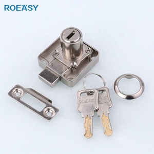 ROEASY 338-22 <strong>High</strong> <strong>Quality</strong> Zinc Alloy Furniture <strong>Lock</strong> <strong>Drawer</strong> <strong>Lock</strong> Cupboard <strong>Lock</strong> With 6MM Latch 22MM Cylinder - Product Image 3