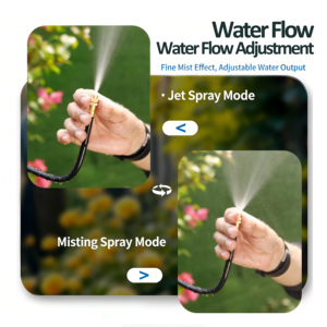 DIY Flexible Free Bending Misting Nozzle Kit Automatic Plastic Garden Spray System for Greenhouse Irrigation Cooling - Product Image 3