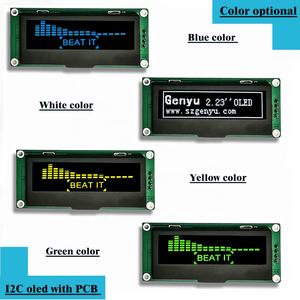 สีขาวสีฟ้าสีเหลือง Oled I2C SPI 128X32 128X64 256X64 <span class=keywords><strong>SSD1306</strong></span> 0.91 0.96 <span class=keywords><strong>1.3</strong></span> 1.54 2.23 3.12นิ้วโมดูลแสดงผล OLED - Product Image 6