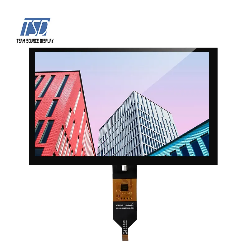 Tela de toque lcd tsd tft, tela touch de 7 polegadas hd mi 1000 cd/m2 7 polegadas tft, 800x480 7 polegadas lvds 500 nits tft