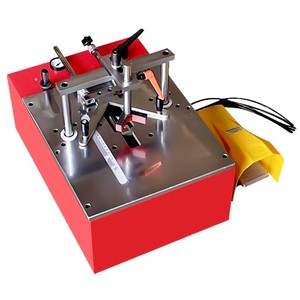 Tabletop Frame Nailing <b>Machine</b> Pneumatic Mini Corner <b>Splicing</b> Tool Stainless Steel Semi Automatic Corded - Product Image 2