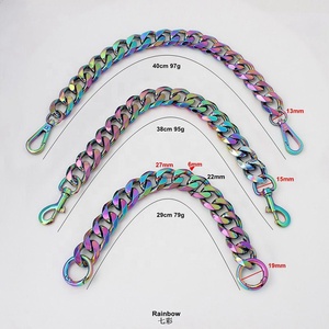 Nolvadex World Rainbow Vòng Cuộn Dây 22Mm 30-100Cm Dây Xích Nhôm Vòng Móc Leo Núi Tháo Rời Bằng Kim Loại Dây Đeo Túi - Product Image 2