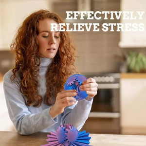 Urgent Order New Anxiety Relaxing Fidget Toy Autism Sensory Toys 3D Printed Plastic Gear <b>Ball</b> <b>Spinner</b> - Product Image 5