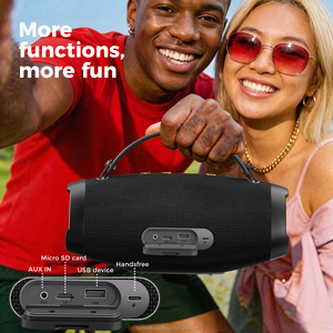 W-KING X10S Haut-parleur Bluetooth portable sans fil de qualité supérieure 50W Super Bass IP67 étanche à la poussière pour l'extérieur avec lumière RGB - Product Image 6