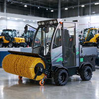 Machine à déneiger les parkings à commande hydraulique, faible niveau sonore, très bien cotée