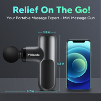 Accessoires de tête de pistolet de massage Fascia en silicone Vente en gros Application corporelle Têtes de massage de rechange en silicone