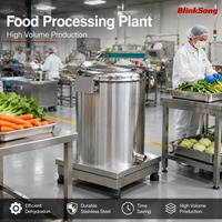 Déshydrateur de légumes en gros, équipement commercial de transformation alimentaire, sécheuse centrifuge de légumes en acier inoxydable, fournisseur