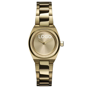 Reloj de Mujer HANNAH MARTIN, Diseño OEM ODM de Fábrica, Reloj de Cuarzo para Dama, Minimalista Vintage de Acero Inoxidable - Product Image 1