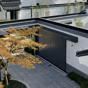 <span class=keywords><strong>Porte</strong></span> <span class=keywords><strong>de</strong></span> <span class=keywords><strong>garage</strong></span> électrique coulissante latérale en alliage <span class=keywords><strong>d</strong></span>'aluminium sur mesure <span class=keywords><strong>avec</strong></span> panneaux finis pour usage résidentiel et commercial - Product Image 4
