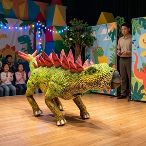 Parco Avventura Indoor per Bambini con Gioco Interattivo, Robot Cane Utree Integrato e <span class=keywords><strong>Dinosauro</strong></span> Animatronico Realistico - Product Image 1