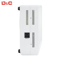 Entrée monophasée murale 90v-260v sortie 220v stabilisateur de servo de moteur 5kva 10kva régulateurs/stabilisateurs de tension automatiques