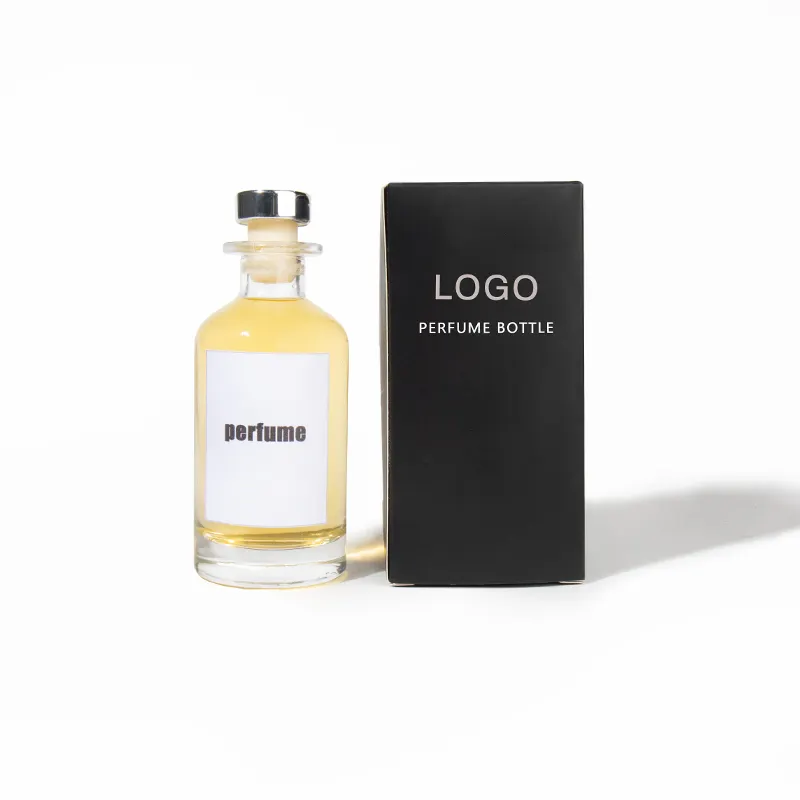 Luxe 50Ml Lege Navulbare Parfumglazen Fles Mini Parfum Fles Met Verpakking Parfum Spray Oliefles Wi