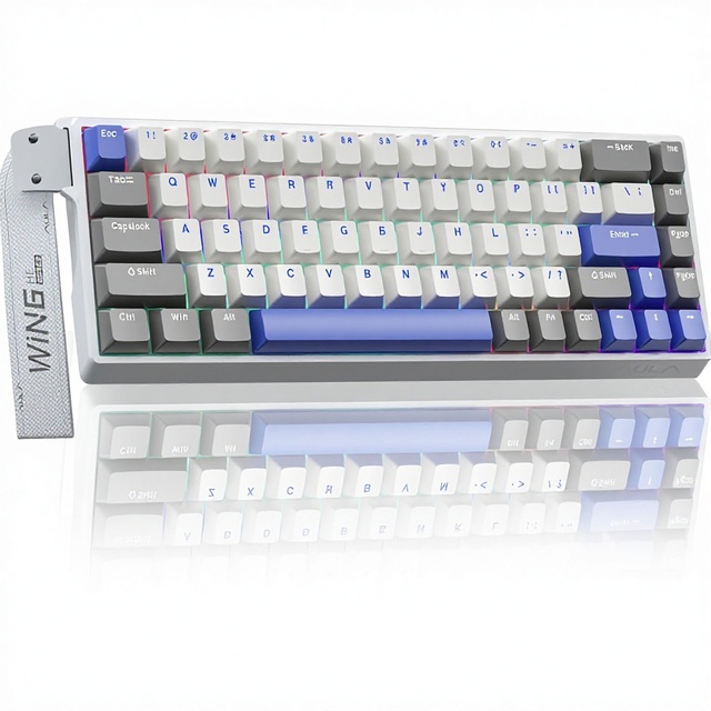 AULA WIN68 HE MAX Mechanical Gaming Keyboard USB-C Wired Hall Effect Magnetic Switches Adjustable Actuation Rapid Trigger 8K