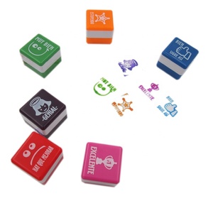 Tampons encreurs multi couleurs pour bébé, logo personnalisé, <span class=keywords><strong>tampon</strong></span> de protection, amusant pour enfants - Product Image 5