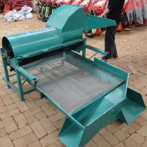 Trilladora de girasol de gran salida, máquina de trilla de semillas de girasol para prensa de aceite