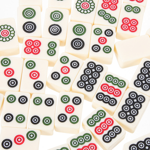 ชุดไพ่นกกระจอกพลาสติกหรูหราพร้อมเคสเกมกระดานอเมริกันดีไซน์สำหรับเดินทาง - Product Image 2