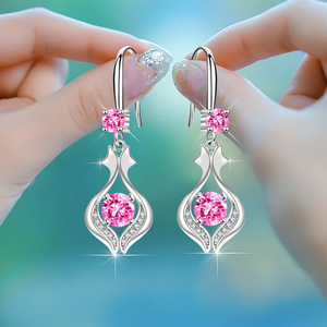 Eleganti Orecchini Pendenti a Goccia per Donne, Accessori per Orecchie Medi Lunghi per Uso Quotidiano - Product Image 2