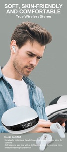 Tai Nghe Âm Thanh Chất Lượng Cao Thâm Quyến Tai Nghe Không Dây Loại C 10Mm Rảnh Tay Bluetooth 5.1 Hộp Tai Nghe Nhét Tai Bt - Product Image 6