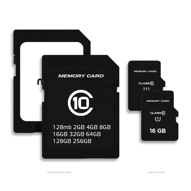 Wholesale OEM Logo Class 10 4GB 8GB SD Card Price Cheap Bulk Custom Logo Waterproof Memory Card 16GB 32GB 64GB