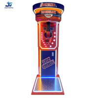 Machine de boxe électronique à monnayeur pour jeu d'arcade de frappe, modèle ultime de puissance de coup, pour divertissement de rue