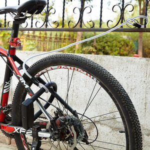 Câble en acier inoxydable recouvert de PVC transparent de 120 cm pour portes, fenêtres et portails électriques - Product Image 3